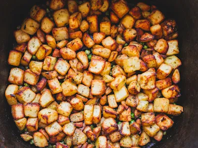 Italian Herb Skillet Potatoes