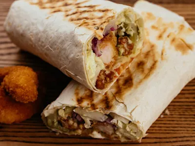 Greek Gyro Wrap Platter